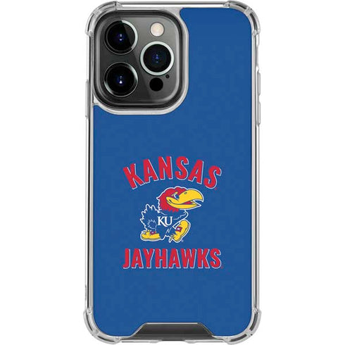 University of Kansas Jayhawks Mascot iPhone 16 Pro Clear Case
